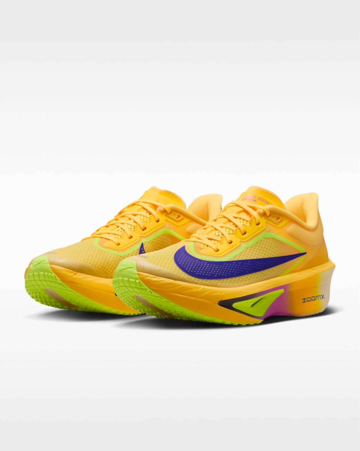 Women's Zoom Fly 6 Road Racing Shoes In Citron Pulse/volt Ice/hyper