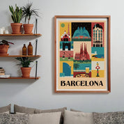 1000pc Style In The City - Barcelona Jigsaw Puzzle