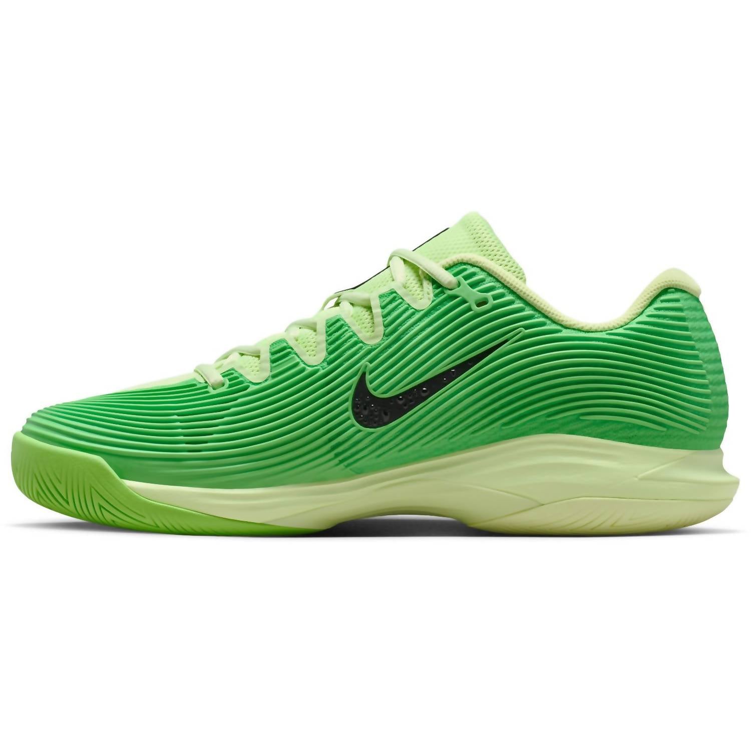Men's Zoom Vapor 12 Hard Court Premium Tennis Shoes In Light Liquid Lime/black