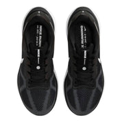 Women's Air Zoom Structure 25 Shoes In Black/dark Smoke Grey/white