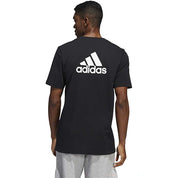 Men's Fresh SS Tee Logo Back - Black/White