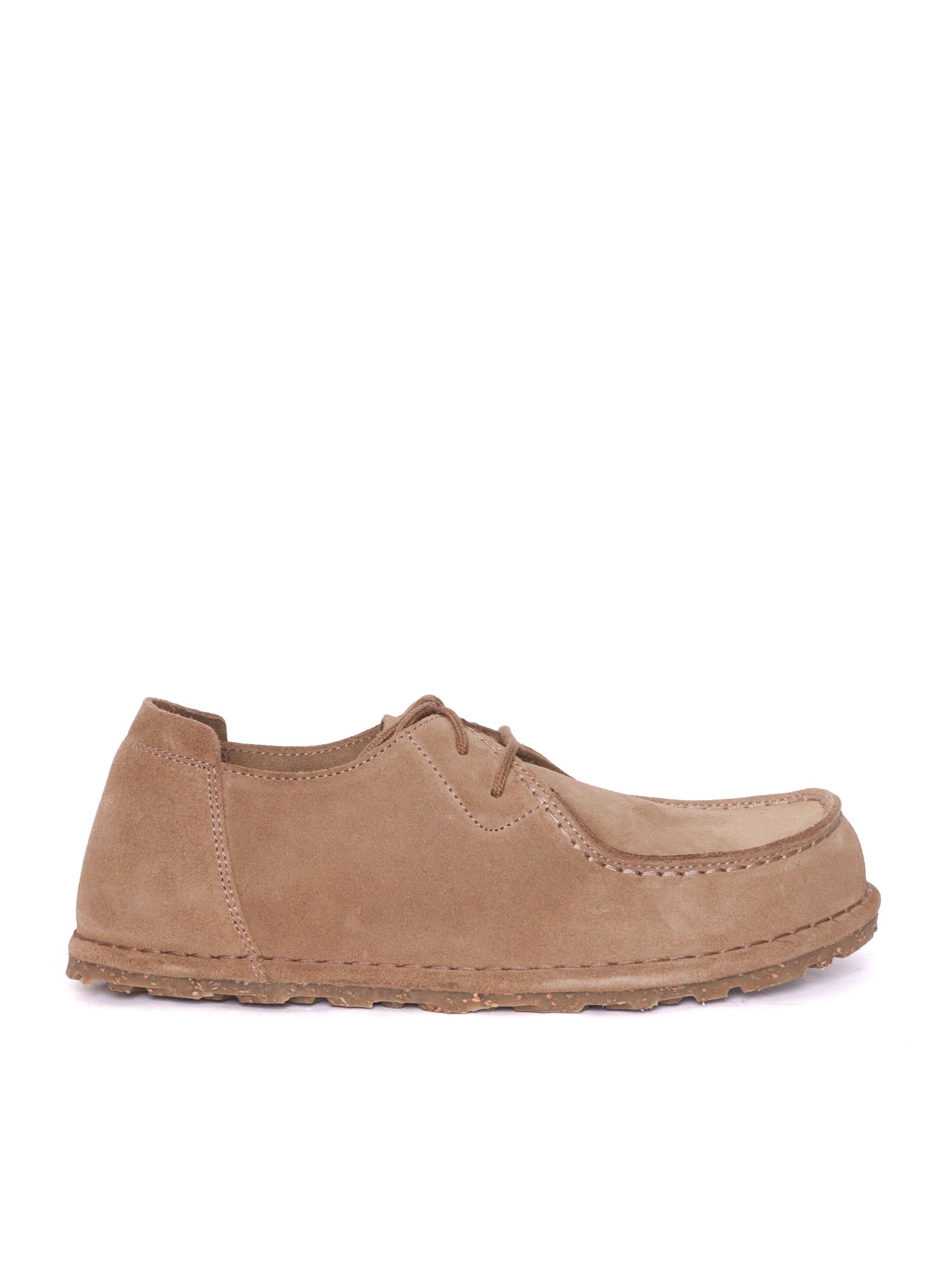 Taupe Utti Suede Leather Loafers
