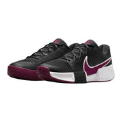 Men's Zoom Gp Challenge Pro Hc Tennis Shoes In Dark Smoke/sangria