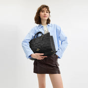 Coach Outlet Maggie Tote Bag In Signature Leather