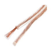 25m 50m 100m Ugly 20AWG Speaker Cable OFC 28 Strands Figure 8 Home Theatre Hi-Fi