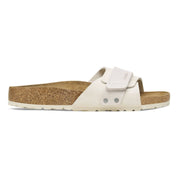 Unisex Oita Modern Suede Sandal In Antique White