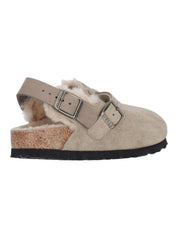 'Tokio' Mules – Taupe