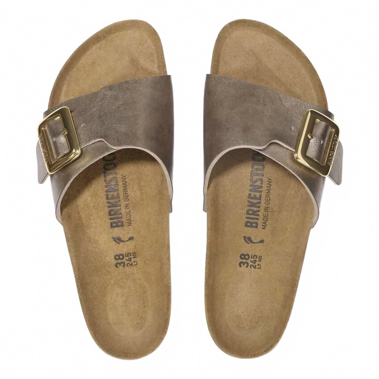 Women's Catalina Luxe Buckle Birko-Flor In Graceful Taupe