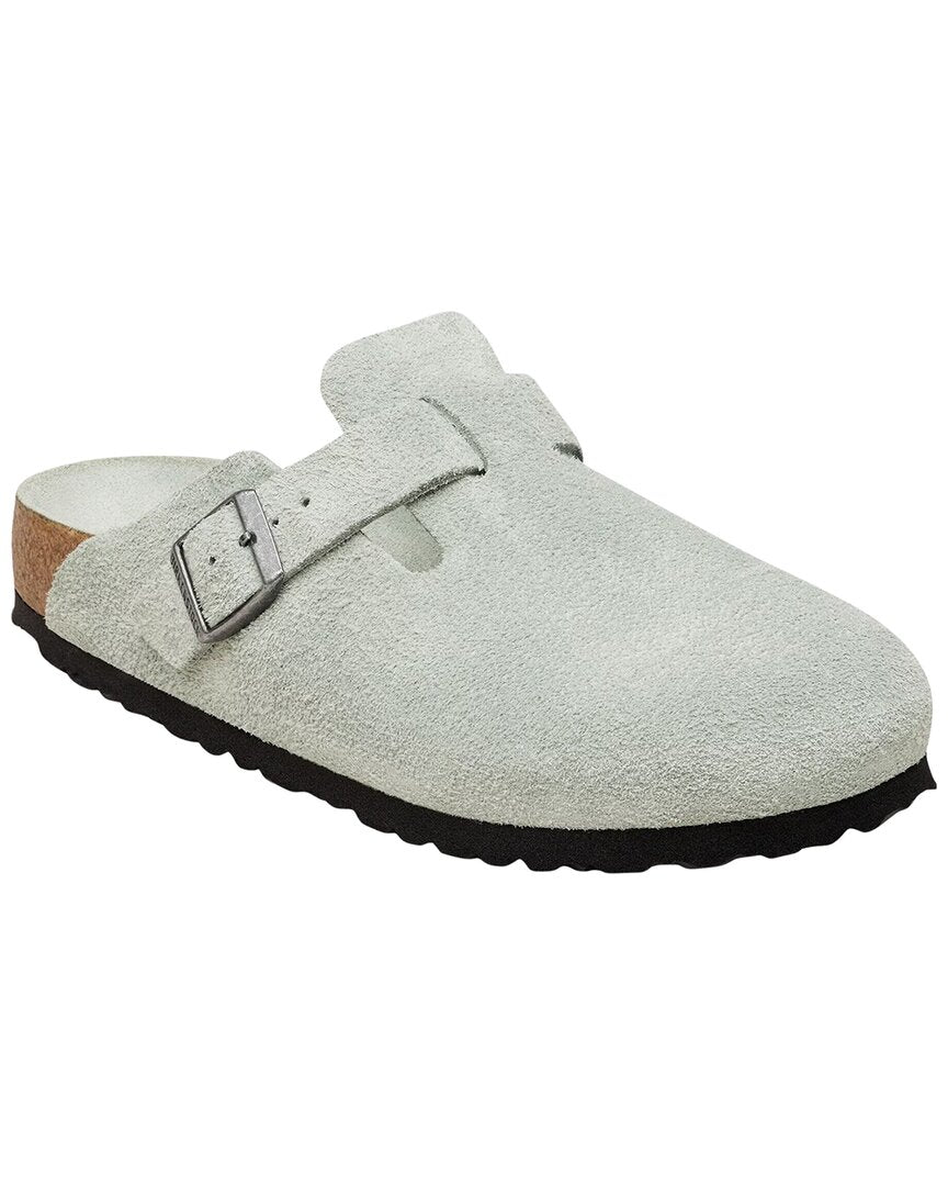 Birkenstock Boston Soft Footbed Suede Sandal