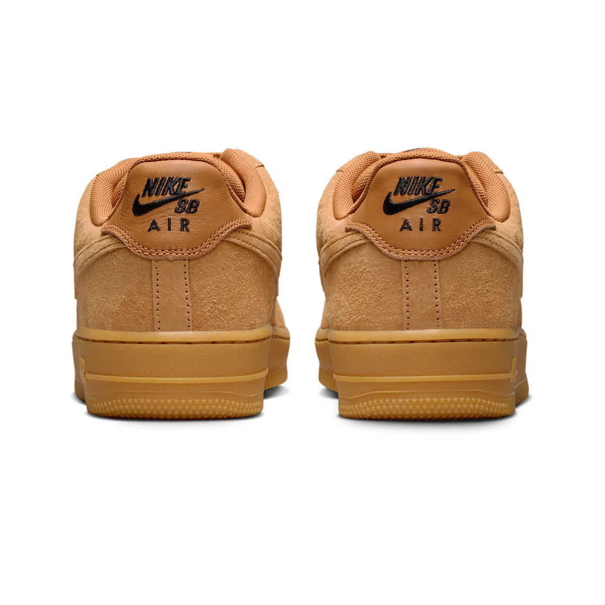 Nike SB Air Force 1 Shoes - Flax/Flax/Black/Gum