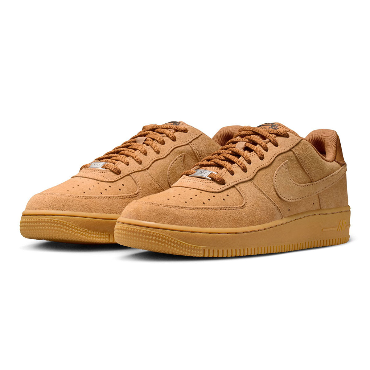 Nike SB Air Force 1 Shoes - Flax/Flax/Black/Gum