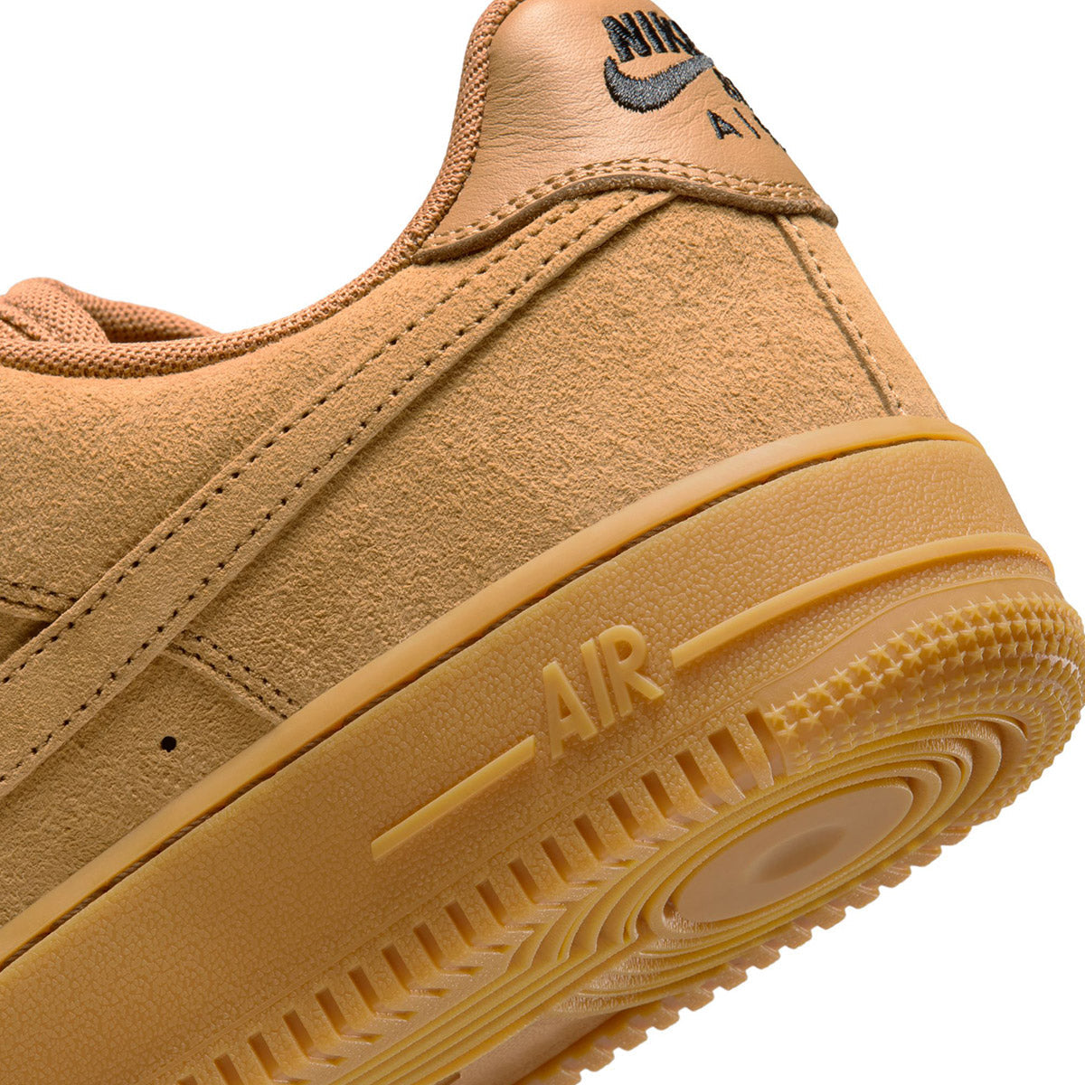 Nike SB Air Force 1 Shoes - Flax/Flax/Black/Gum