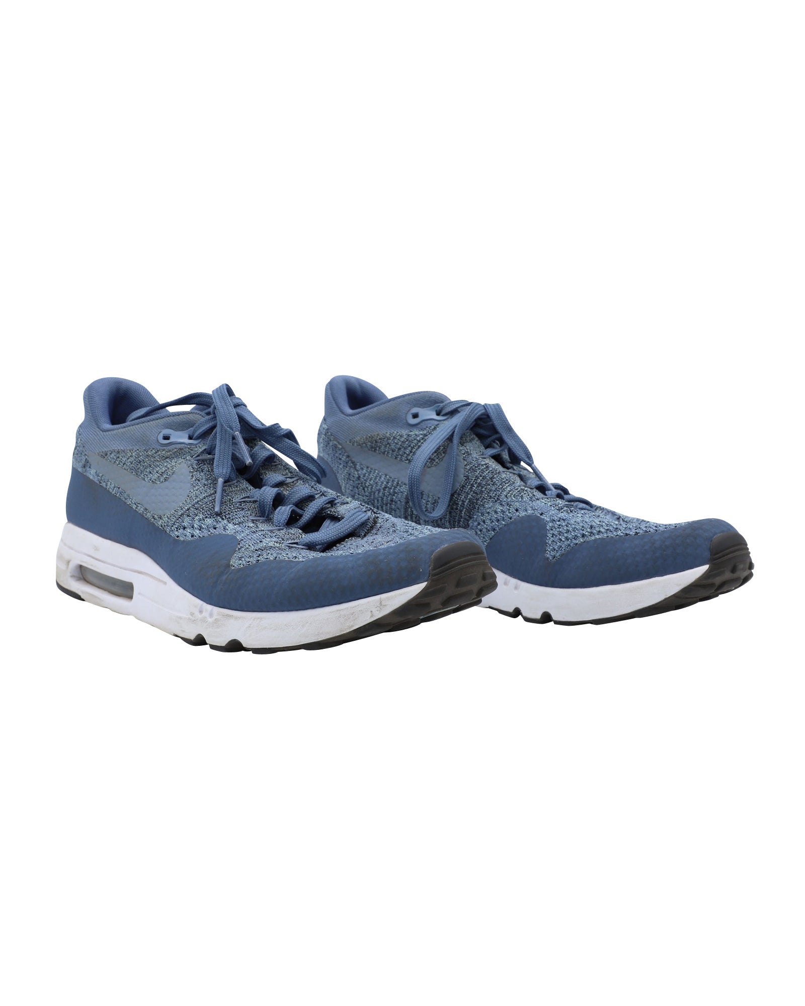Nike Air max 1 Ultra 2.0 Flyknit Sneakers in Ocean Fog Blue Rubber