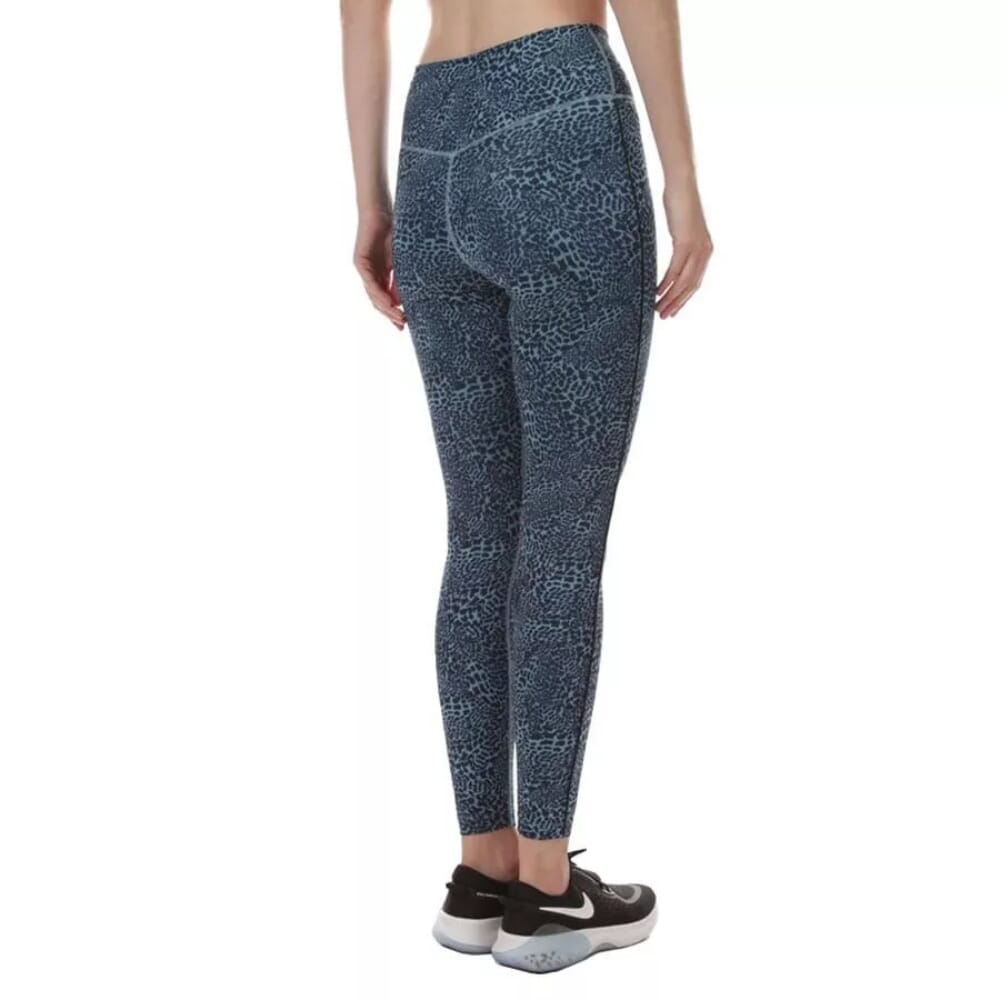 Women's Nike One Leopard Tight Fit Cerulean Blue CK3072-424