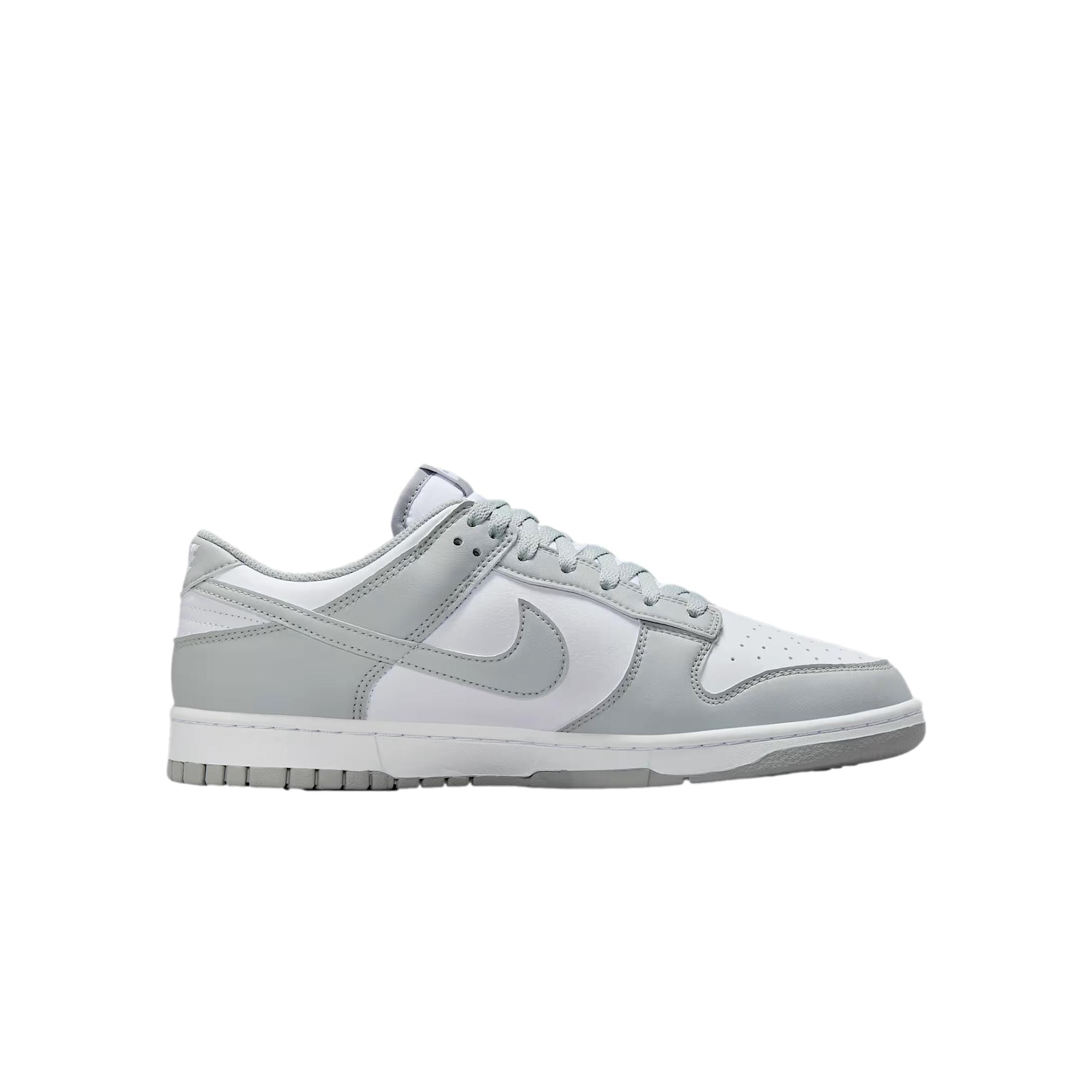 Men's Nike Dunk Low Retro White / Light Smoke Grey - White HF5441-105