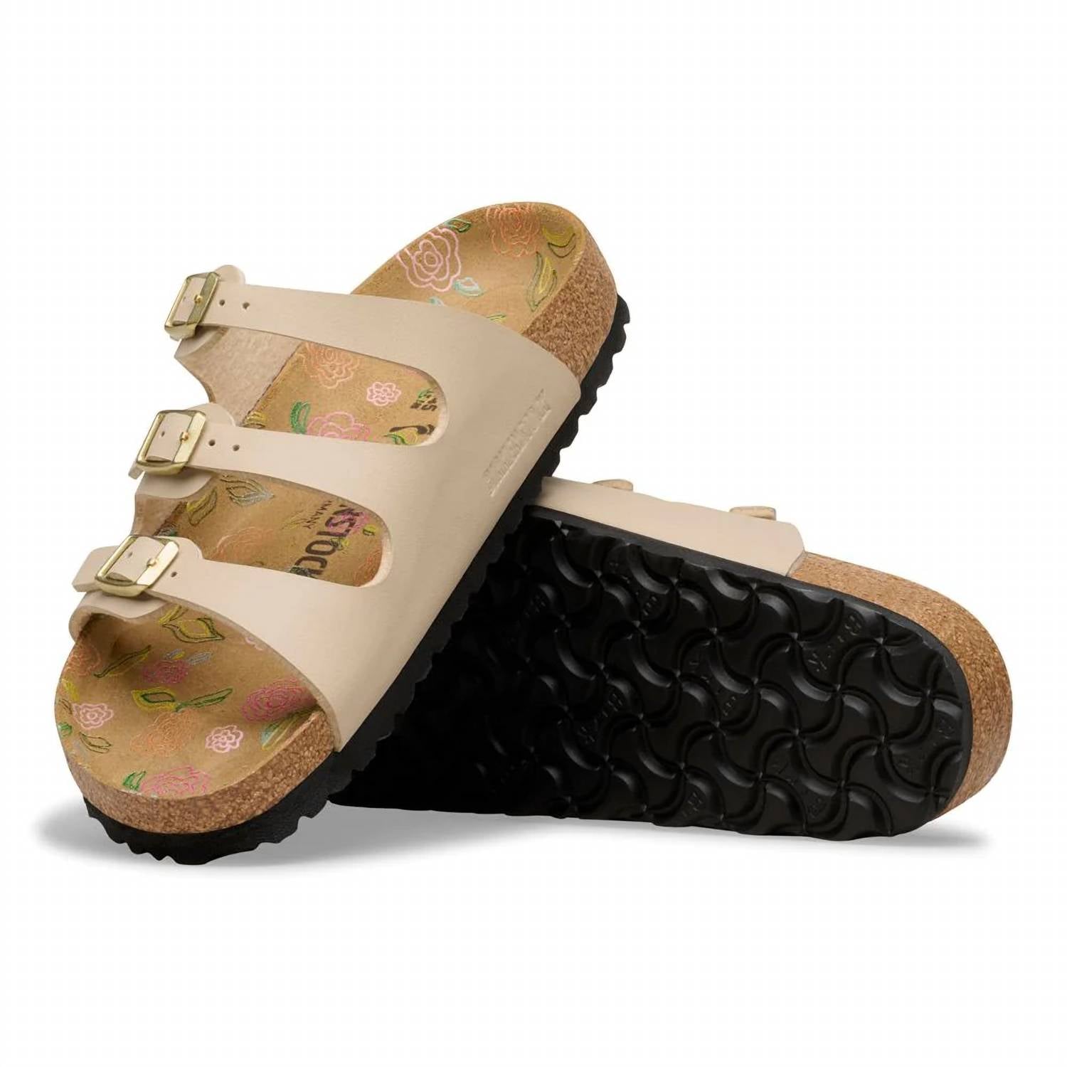 Women's Florida Flowers Sandal In Sandcastle