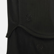 Men's Nike Yoga Top Black Striped Dri-Fit Thumbhole Raglan Sleeve SRT75