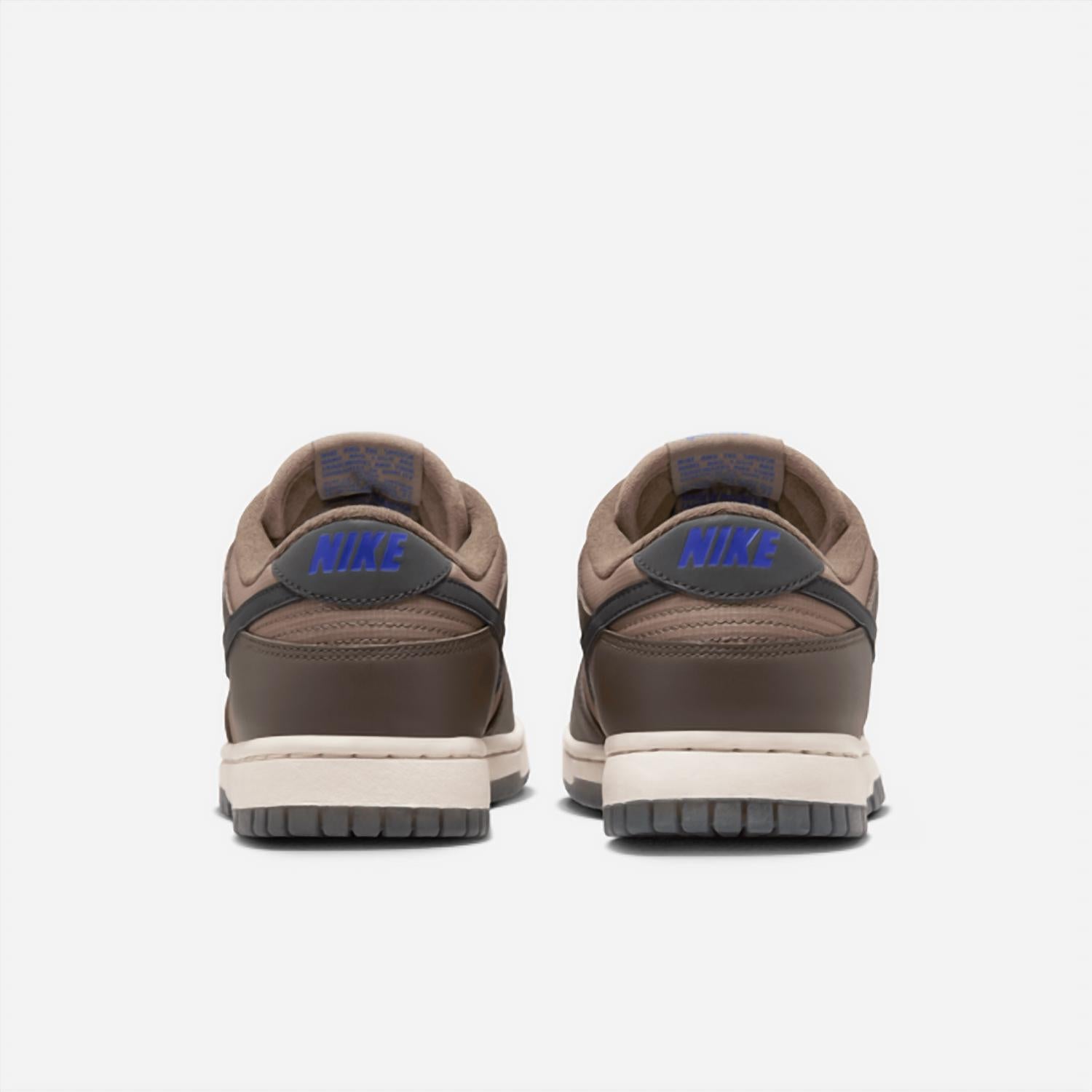 Women's Dunk Low Sneaker In Ironstone/anthracite-Mink Brown