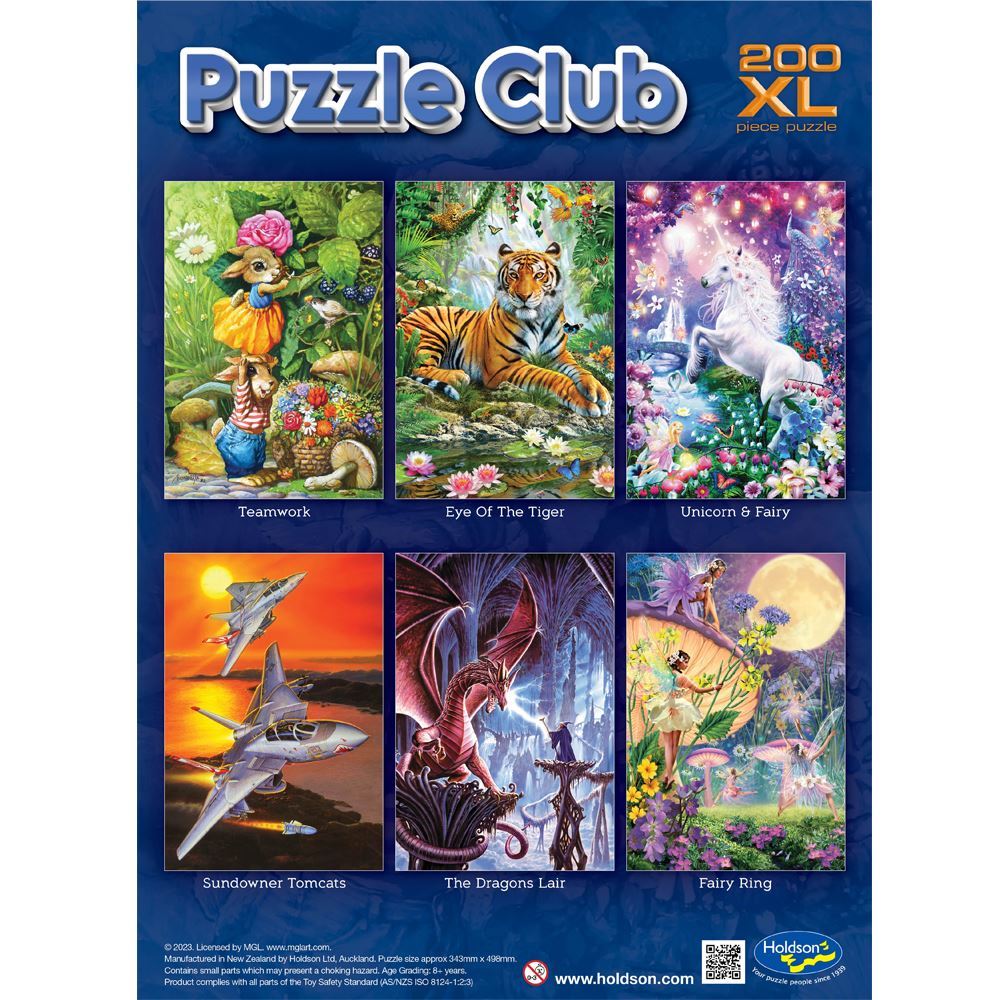 200pc XL Puzzle Club: The Dragons Lair