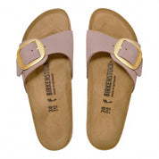 Women's Madrid Big Buckle Sandal In Faded Purple