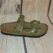 Women's Franca Braided Sandal In Olive Green