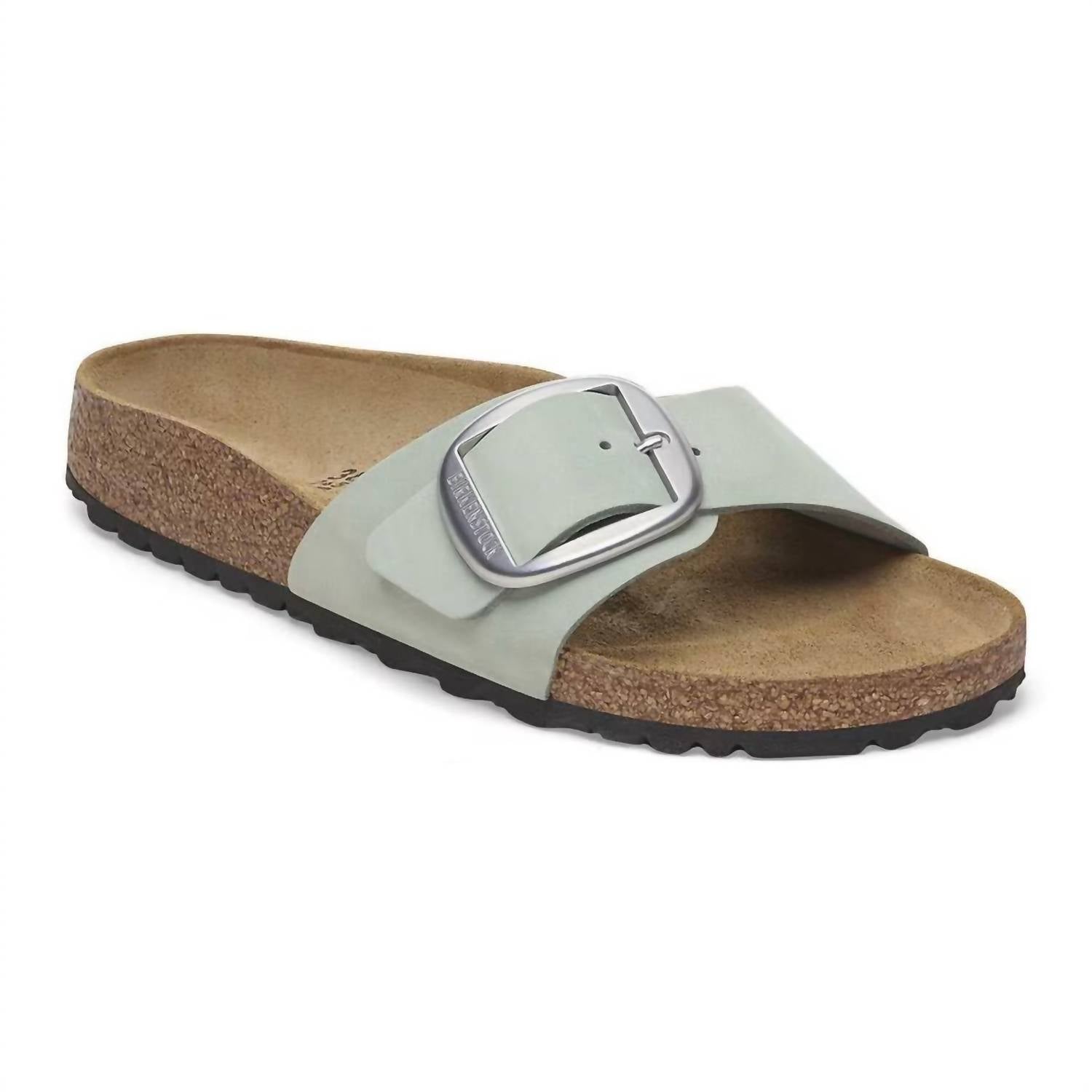 Women's Madrid Big Buckle Sandal In Pure Sage