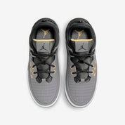 Nike Air Jordan Max Aura 5 DZ4352-007 Sneakers Kids Gray Leather Casual Shoes