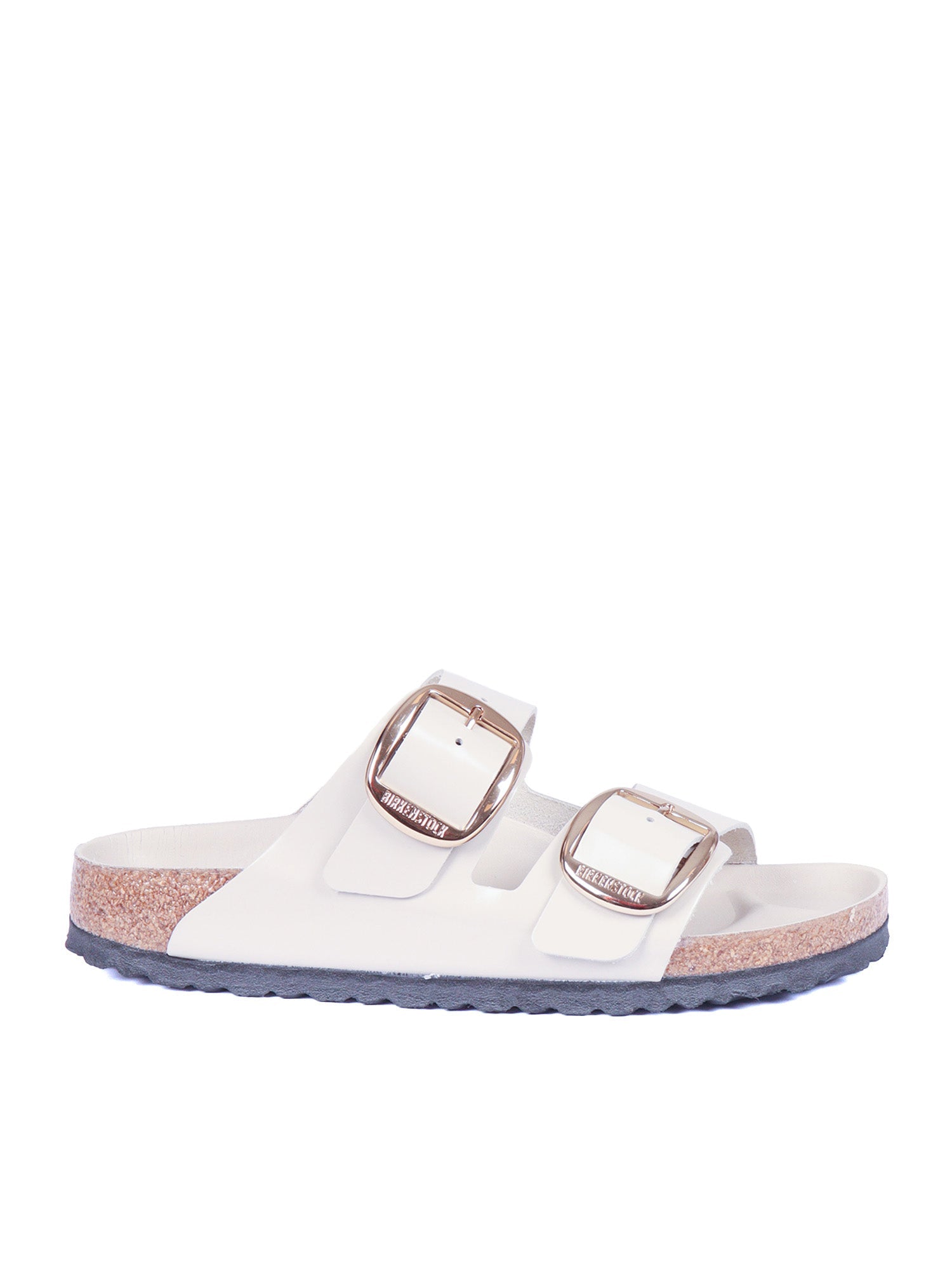 Oyster Arizona Natural Leather Slide Sandal