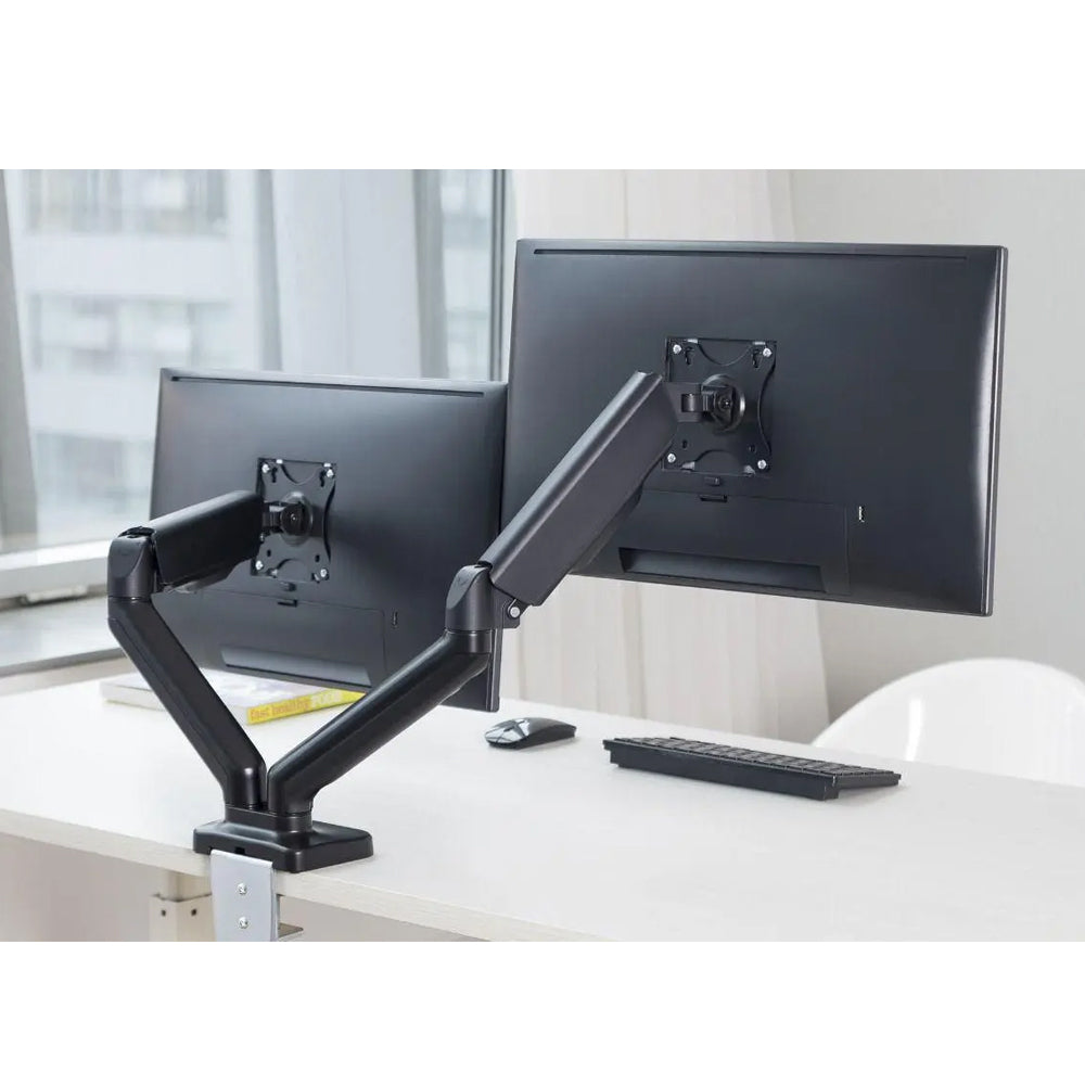 Activiva 17″-32″ Dual Monitor Steel Gas Spring Arm