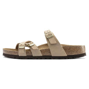 Women's Franca Soft Footbed Leather Sandal In Sandcastle