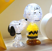 3D Crystal Puzzle: Snoopy & Charlie