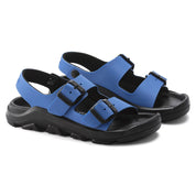 Youth Birkenstock Mogami Sandals Blue Birko-Flor Adjustable Strap HTAT352
