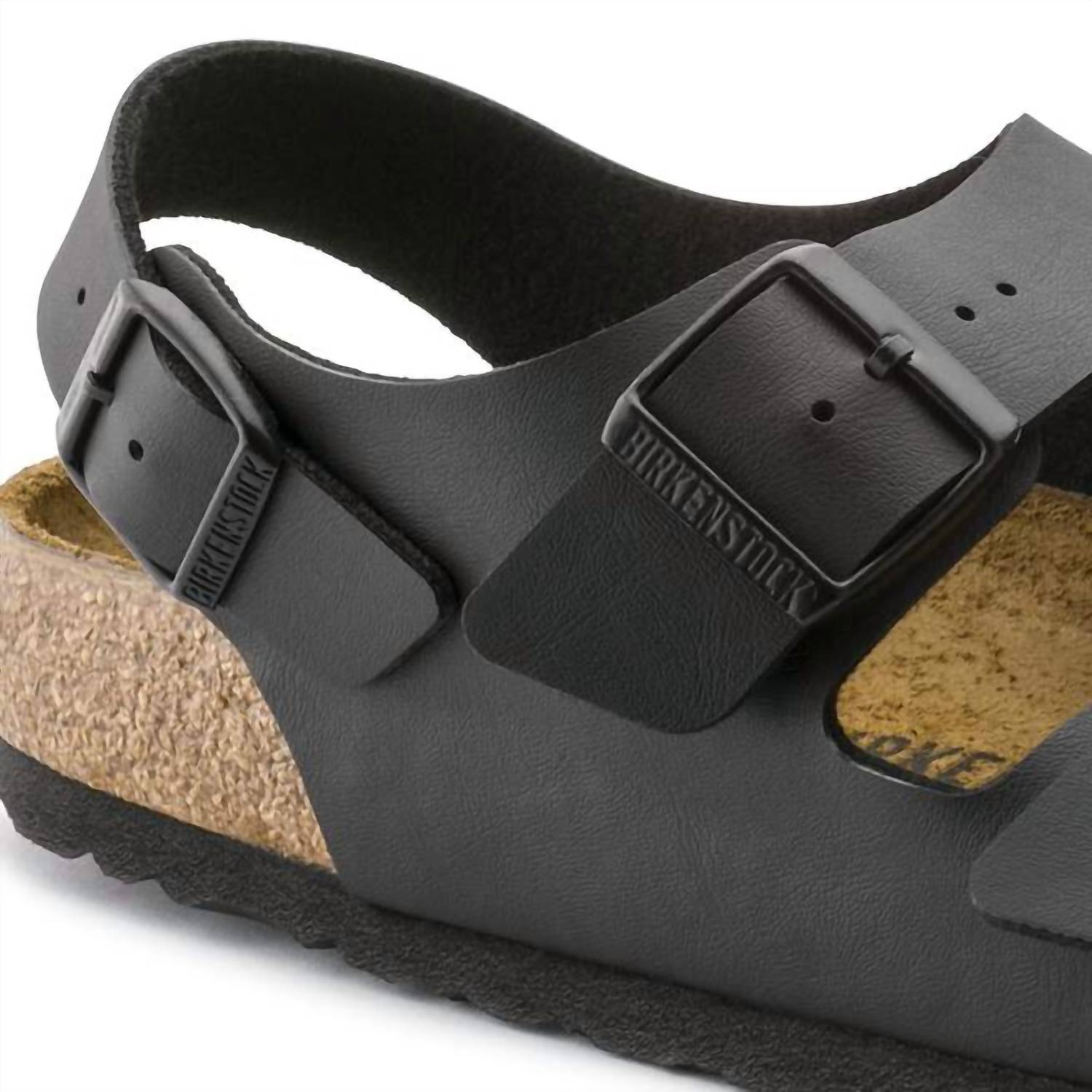 Unisex Milano Birko-Flor Sandals In Black