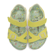 Girl's Colorado Sandals In Candy Pastel Yellow