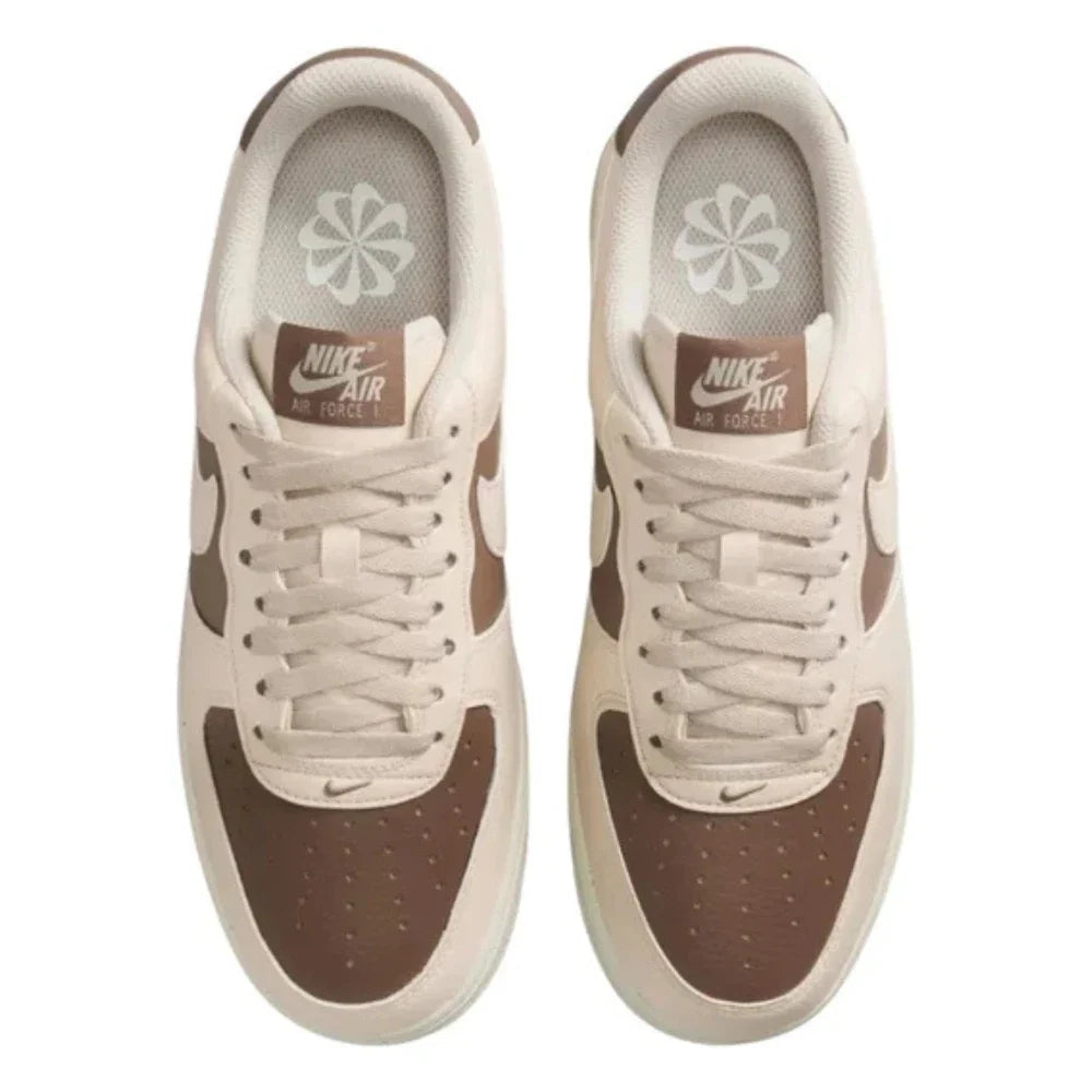 Nike Air Force 1 '07 IH0585-200 Sneaker Womens Mink Brown Lifestyle Shoes TF9405