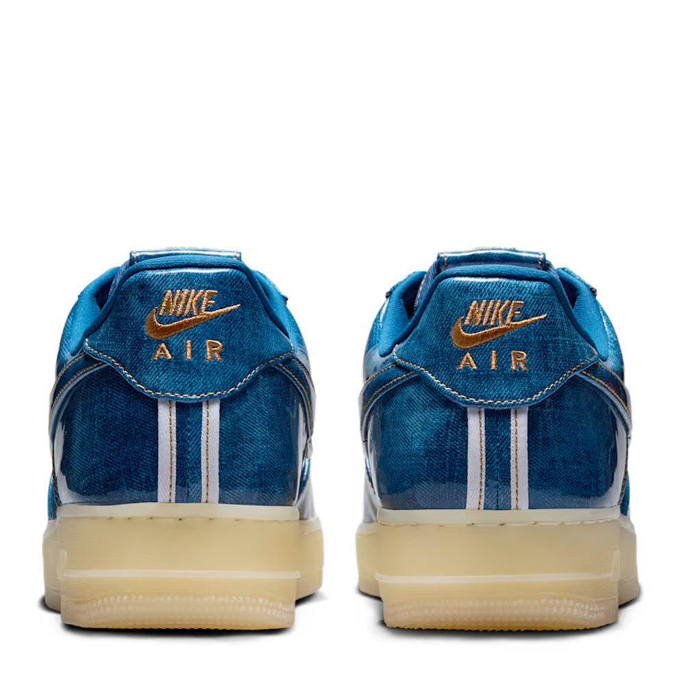 Men's Nike Air Force 1 Patent Denim Coastal Blue/Natural-Flax-Coastal Blue IM5757-400