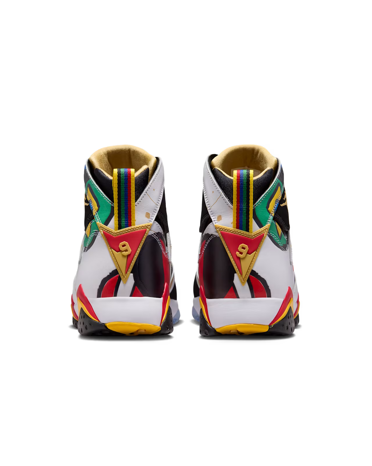 Men's Air Jordan 7 Retro Miro White/Metallic Gold/Sport Red/Varsity Royal IQ6573-100