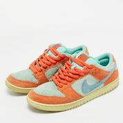 Nike Multicolor Suede Sb Dunk Noise Aqua Low Top Sneakers