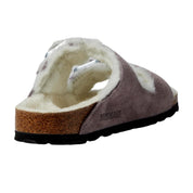 Birkenstock Arizona Shearling Sandals Faded Purple  1028062 Women's