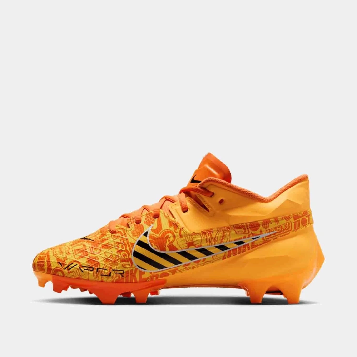 Women's Nike Vapor Edge Elite 360 2 NRG FQ4028-800 Orange Football Cleats HAWK3050