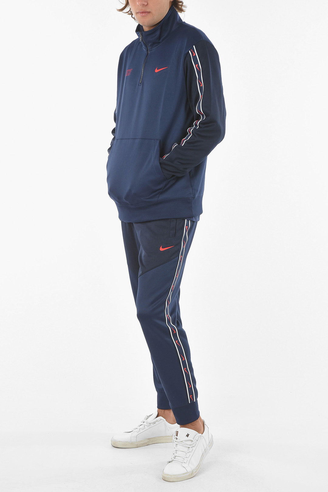 Nike Maxi Patch Pocket Half Zip Sweatshirt