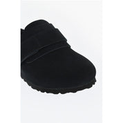 Birkenstock TEKLA Double Band UJI Sandals with Shirling Women's Details