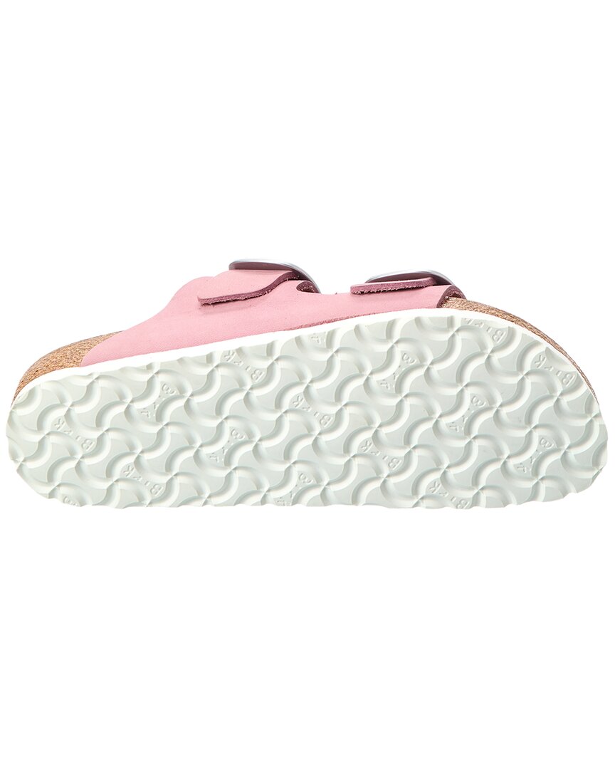 Birkenstock Women's Narrow Arizona Soft Footbed Nubuck Leather Sandal