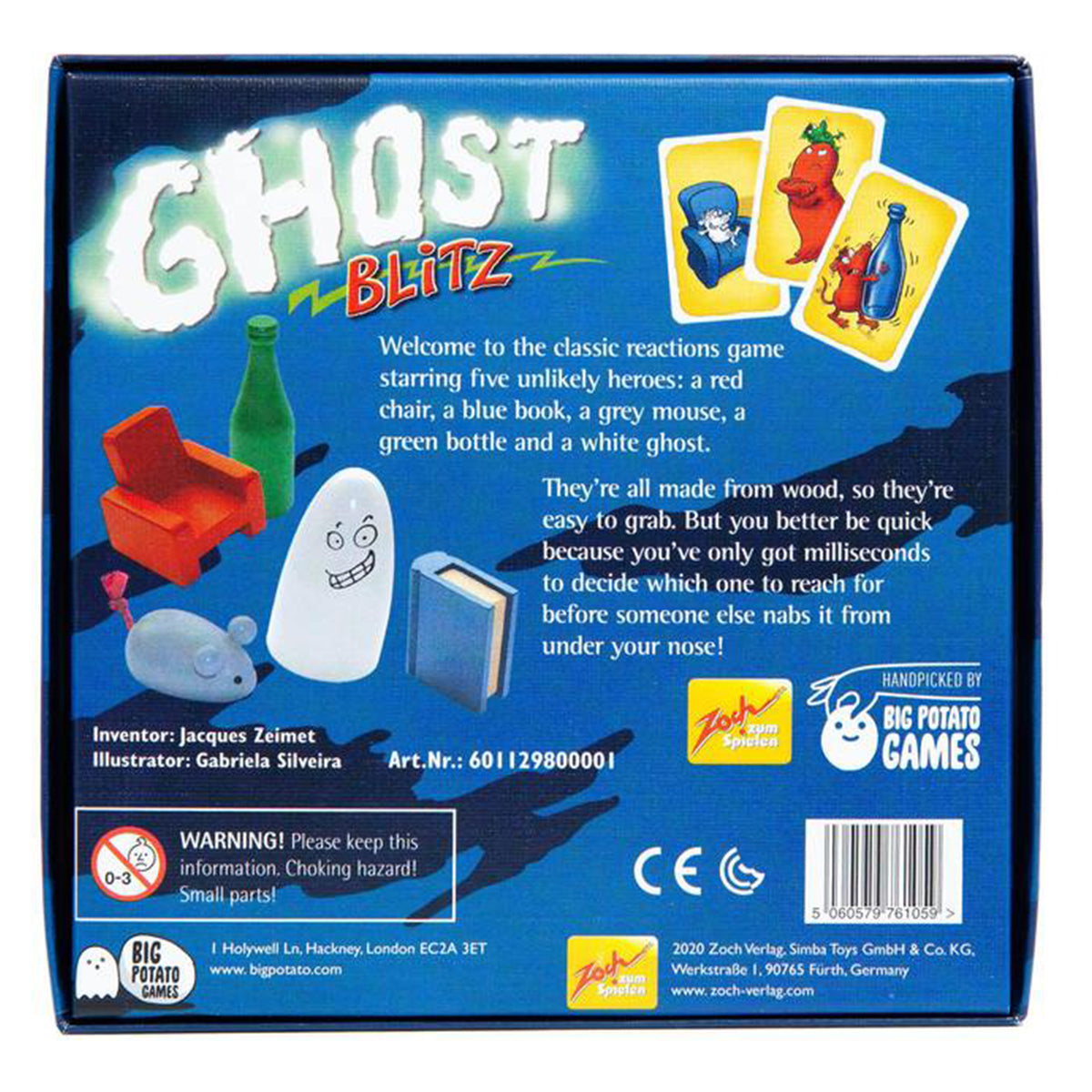 999 Games Ghost Blitz Board Game