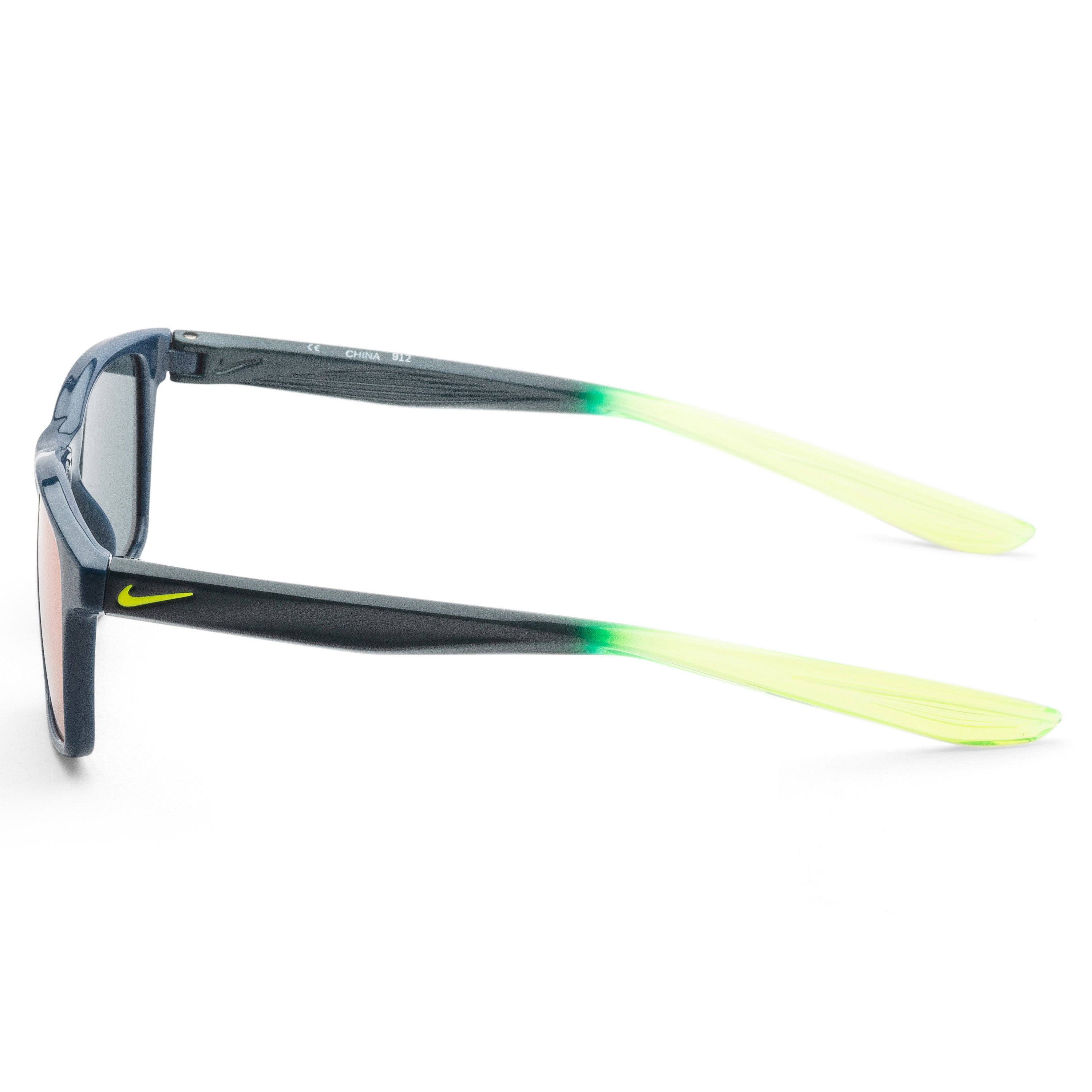 Nike Men's EV1160-300 Whiz 48mm Midnight Turquoise Volt Sunglasses