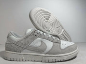 Unisex Dunk Low Sneakers In Summit White Photon Dust