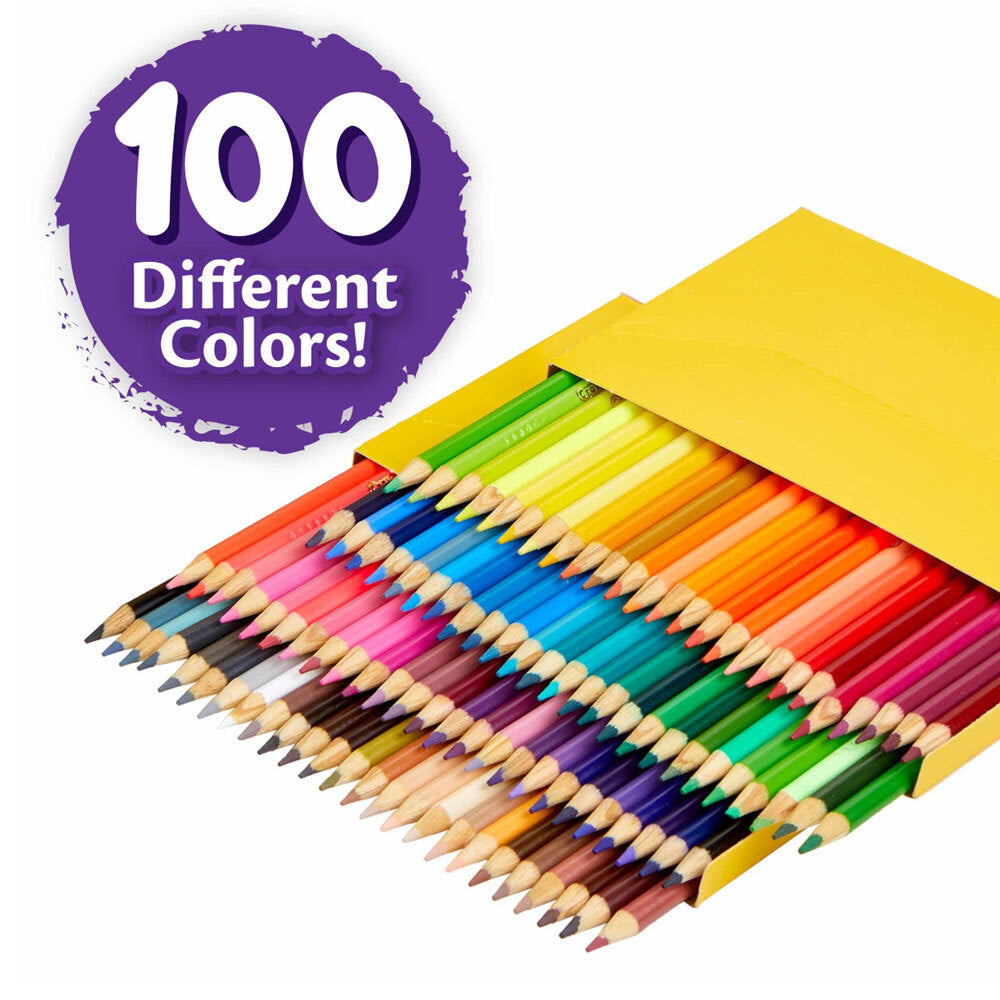 100pc Crayola Coloured Pencils 3+