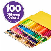 100pc Crayola Coloured Pencils 3+