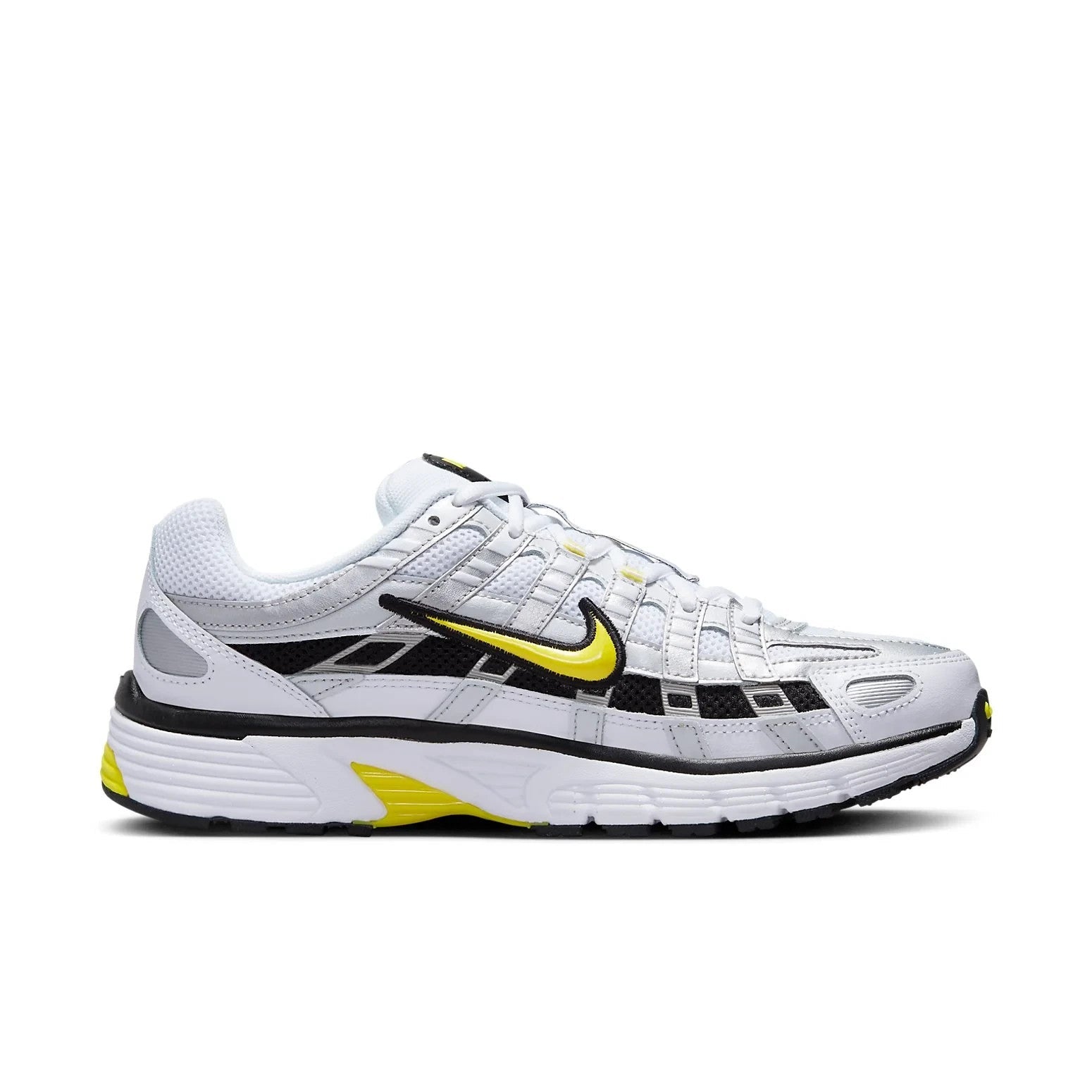 Women's Nike P-6000 FD9876-102 Sneakers White Opti Yellow Running Shoes