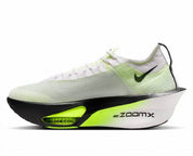 Men's Alphafly 3 Running Shoes In White/black-Volt-Barely Volt